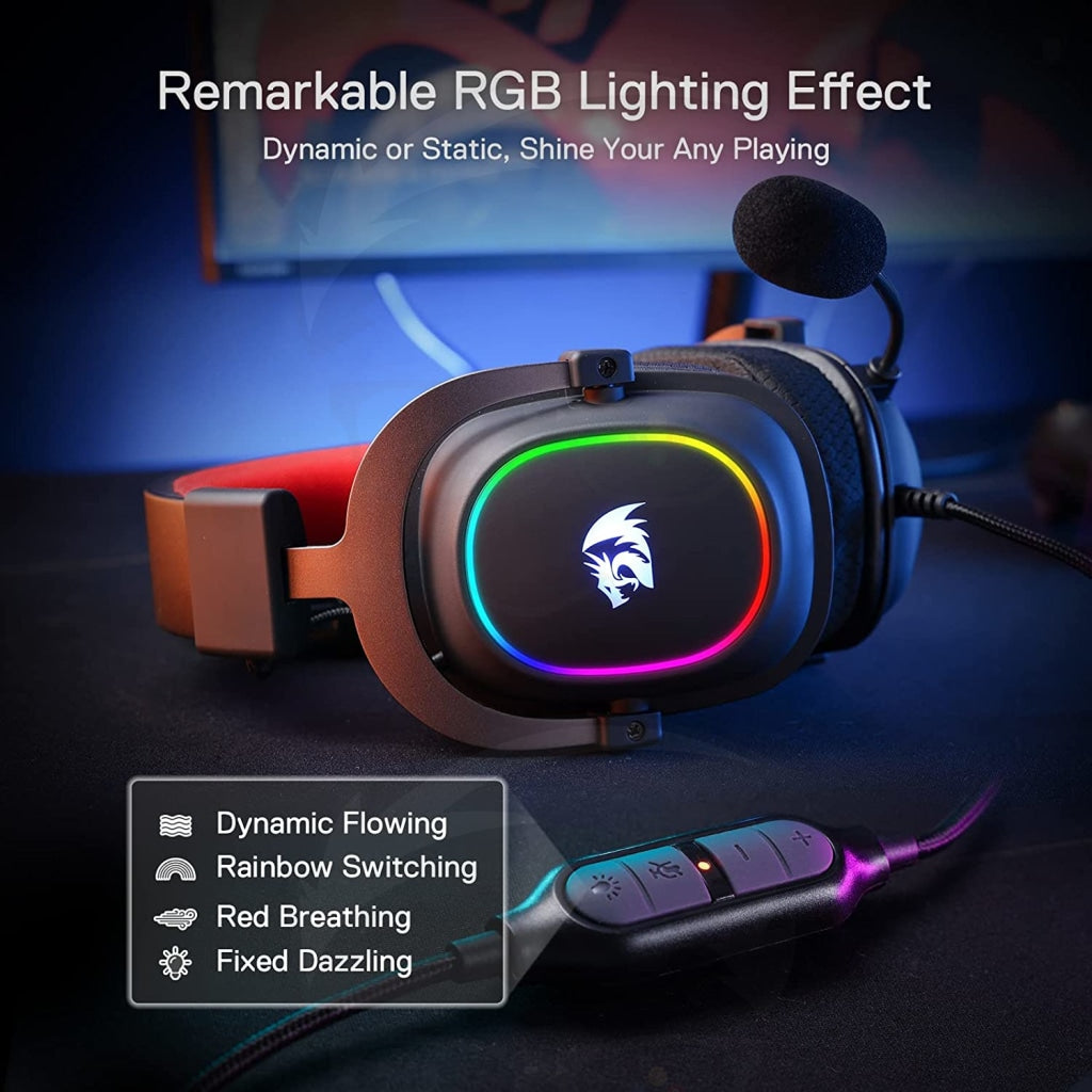 Redragon Zeus X H510-RGB Wired Surround Sound Gaming Headset Redragon Zeus X H510-RGB Wired Surround Sound Gaming Headset